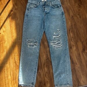 Free People Straight-Leg Denim Jeans • Size 28